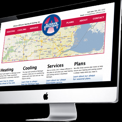 always-efficient.com website designed and developed by tait enterprises